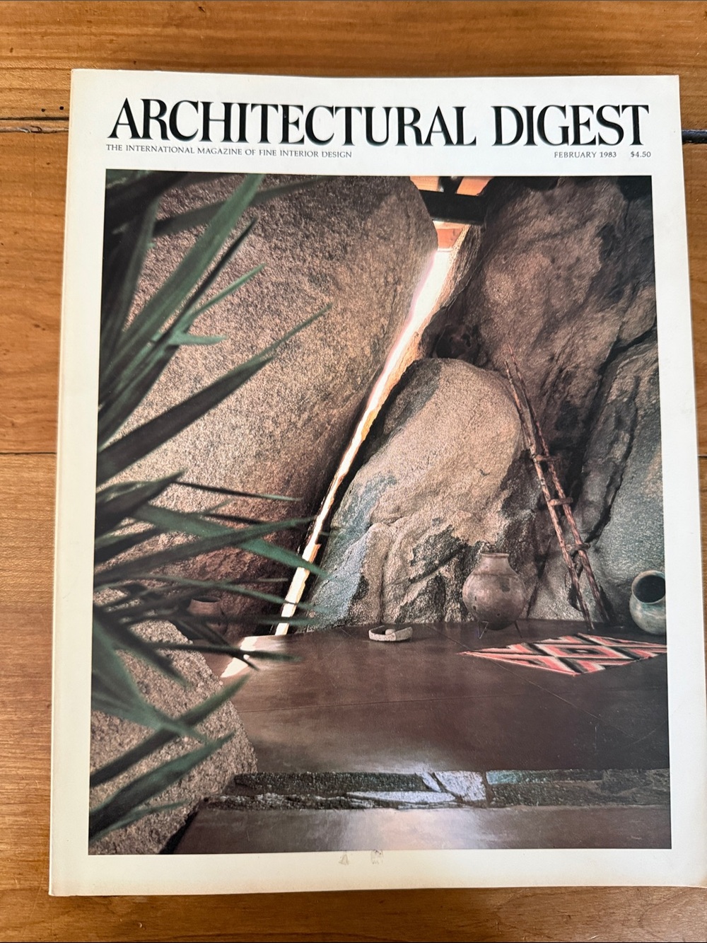 Architectural Digest Magazine - February 1983 -Charles Foreman Johnson architect